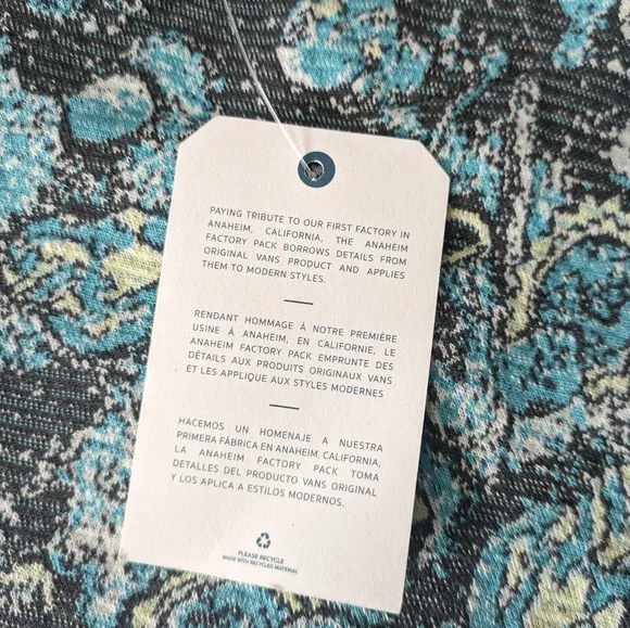 Vans ANAHEIM SPACE GALAXY T-SHIRT Men Cotton Premium thick 0124 NWT - Picture 9 of 11